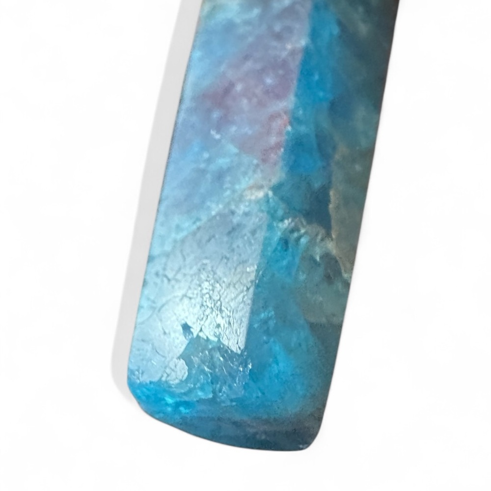 Blue Apatite Crystal Wand - Picture 6 of 6